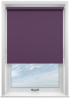 Trinity (FR Blackout), Venetian Purple - Twist&Fit Roller Blind